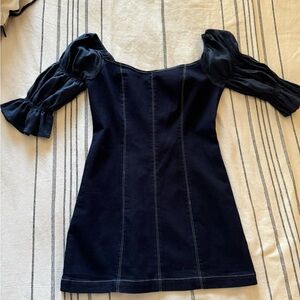 UO denim dress
